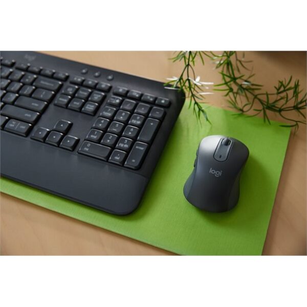 2920234 | Logitech Desktop MK650 Signature BOLT [US] black BT Mouse: Signature M650 for Busi. (400–4000 DPI)