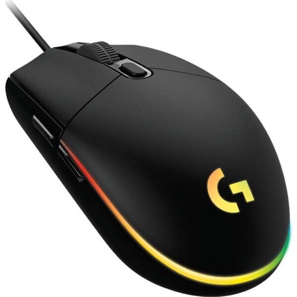 2920397 | Logitech Mouse G102 LIGHTSYNC Gaming black voor Rechtshandigen